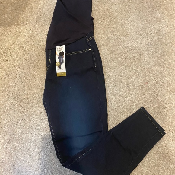 Signature by Levi Strauss Jeans Levi Maternity Skinny Jeans Xl